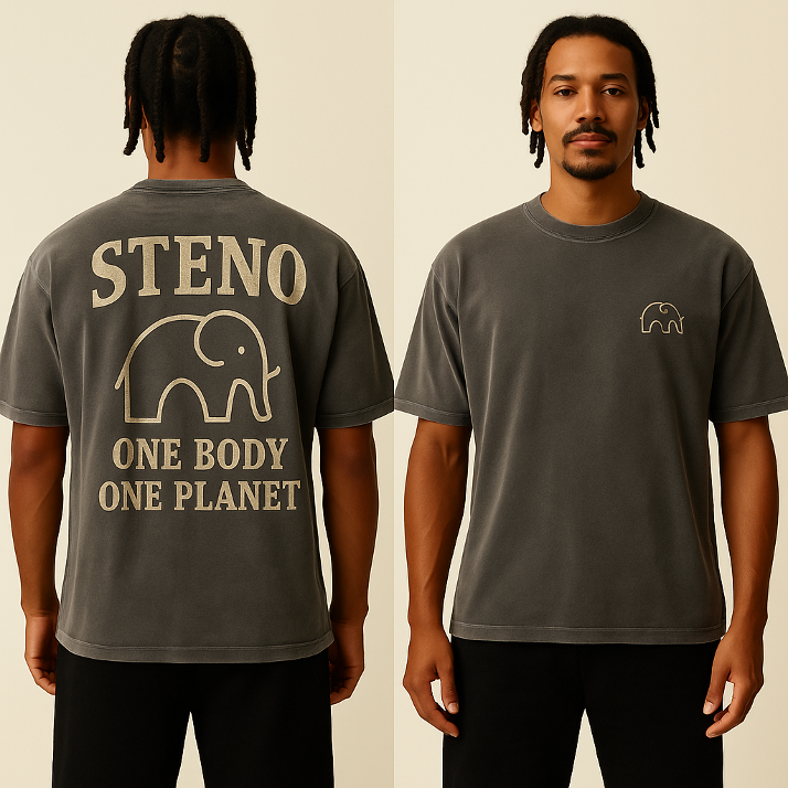 Steno “One Body One Planet” T-Shirt